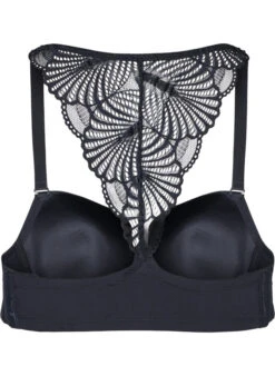 Underwire Bra With Lace Back -Chic Soldes L00008C 0199 Back