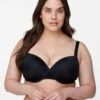 Moulded Bra With Mesh -Chic Soldes L00008E 0199 ModelFront