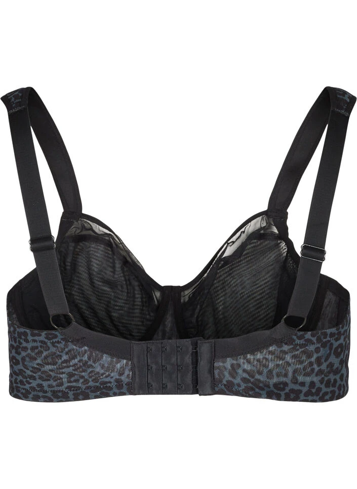 Bra With Print And Mesh 7 Bra With Print And Mesh – Image 5