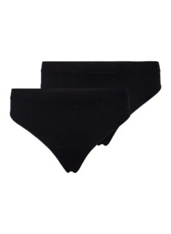 2-pack Basic Thong With Regular Waist -Chic Soldes L00064E 0199 Front