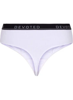 Cotton G-string With A Regular Waist -Chic Soldes L00067F 9998 Back