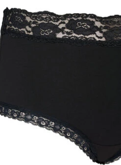 2-pack Hipsters With Lace Trim And High Waist -Chic Soldes L00072B 0199 Details1