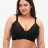 Lace Bra With Front Closure -Chic Soldes L00082D 0199 ModelFront