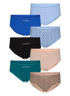 7-pack Briefs With Regular Waist -Chic Soldes L00083B 9991 Front