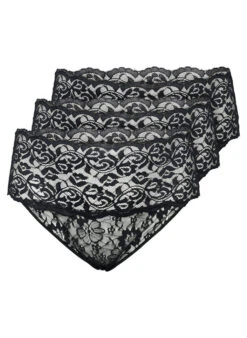 3-pack Hipster Underwear In Lace Material -Chic Soldes L00102B 0199 Front