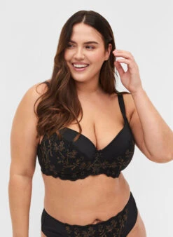 Sophia Underwire Bra With Lace And Push-up