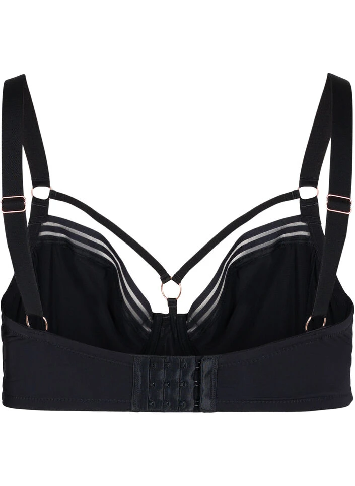 Full Cover Underwired Bra With String Details 7 Full Cover Underwired Bra With String Details – Image 5