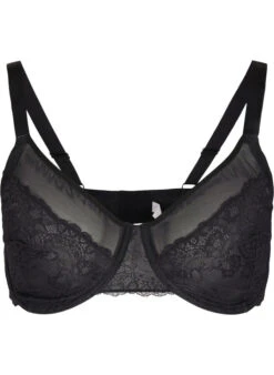 Lace Bra With Mesh -Chic Soldes L00149A 0199 Front