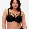 Moulded Bra With String Detail -Chic Soldes L00176C 0199 ModelFront