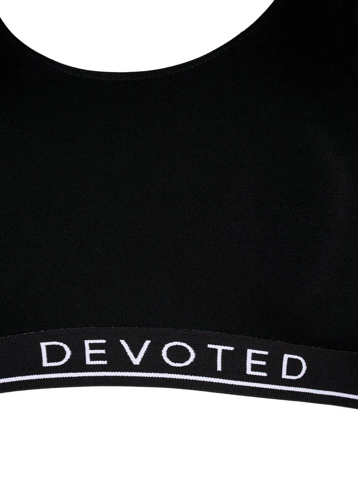 Seamless Bra With Text Print 7 Seamless Bra With Text Print – Image 5