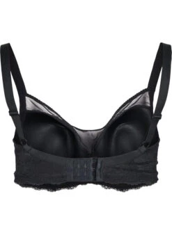Lace Cup Bra With Mesh -Chic Soldes L00503A 0199 Back