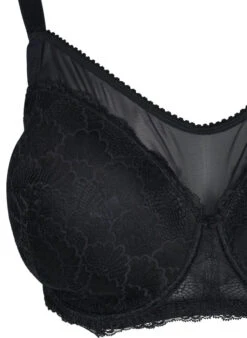 Lace Cup Bra With Mesh -Chic Soldes L00503A 0199 Details1