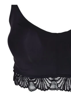 Bra With Lace And Padded Cups -Chic Soldes L00504B 0199 Details1