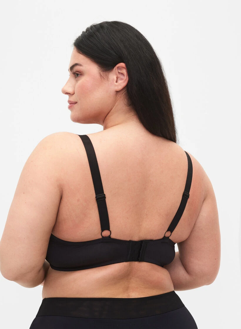 Bra With Mesh And Padded Cups 4 Bra With Mesh And Padded Cups – Image 2