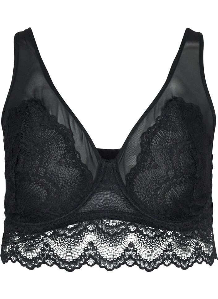 Lace Bra With Underwire And Mesh 6 Lace Bra With Underwire And Mesh – Image 4
