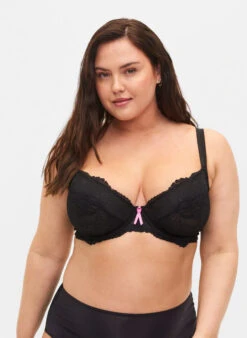 Support The Breasts - Lace Bra With Underwire
