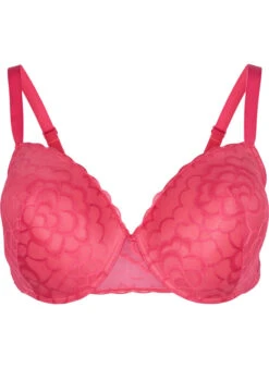 Padded Bra With Lace And Underwire -Chic Soldes L00602C 0865 Front