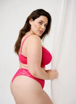 Bra With Underwire And Lace -Chic Soldes L00602D 0865 ImageBack