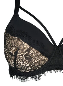 Padded Bra With Lace And String -Chic Soldes L00604A 0199 Details1