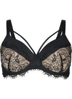Padded Bra With Lace And String -Chic Soldes L00604A 0199 Front