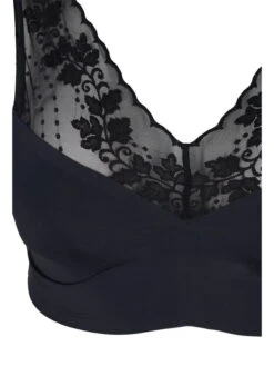 Soft Bra With Lace Straps -Chic Soldes L00606A 0199 Details1