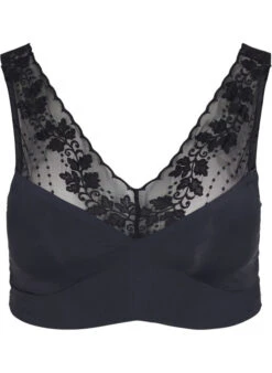 Soft Bra With Lace Straps -Chic Soldes L00606A 0199 Front
