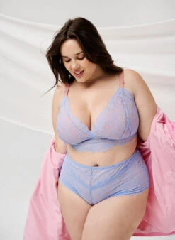 Bralette With Lace And Soft Padding