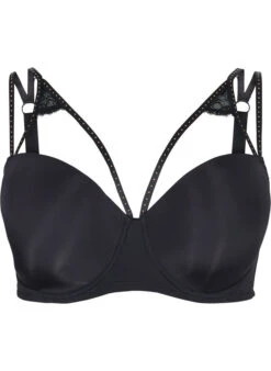 Moulded Bra With String Details 11 Moulded Bra With String Details -Chic Soldes L00635A 0199 Front