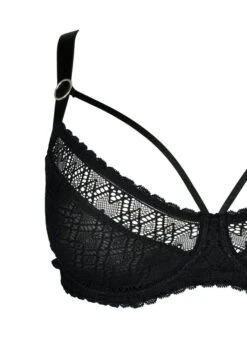 Lace Balconette With Thong Detail -Chic Soldes L00637A 0199 Details1