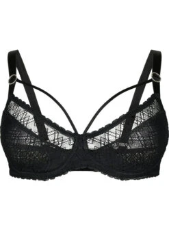 Lace Balconette With Thong Detail -Chic Soldes L00637A 0199 Front