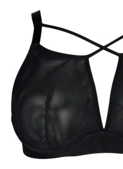 Mesh Bra With String Details -Chic Soldes L00639B 0199 Details1