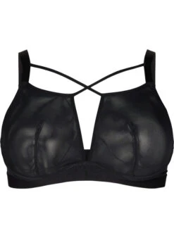 Mesh Bra With String Details -Chic Soldes L00639B 0199 Front