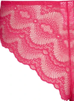 Brazilian Lace Panties With Regular Waist -Chic Soldes L00700E 0393 Details2