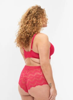 2 Pack Hipster Panties In Lace Quality -Chic Soldes L00700F 0393 ModelBack