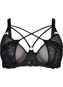Full Cover Bra With String And Lace -Chic Soldes L00902A 0199 Front