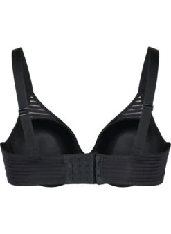 Moulded Bra With Striped Mesh -Chic Soldes L00911A 0199 Back