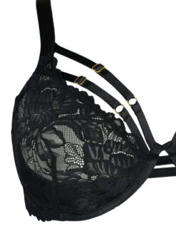 Full Cover Bra With Lace And Strings -Chic Soldes L00914A 0199 Details1