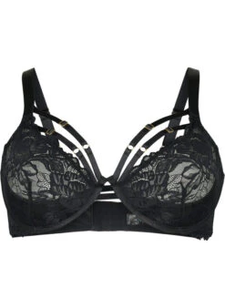 Full Cover Bra With Lace And Strings -Chic Soldes L00914A 0199 Front