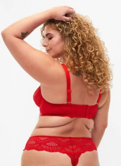Lace Bra With Strings And Underwire -Chic Soldes L00921A 1347 ModelBack