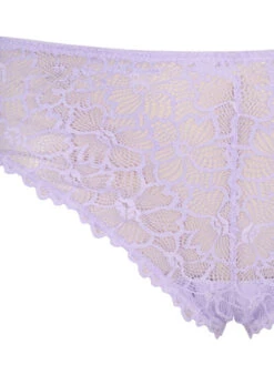 Floral Lace Thong With Regular Waist -Chic Soldes L00943B 2129 Details1