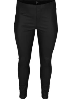 Zizzi Coated, Viscose Blend Legging -Chic Soldes M20125E 0199 Front