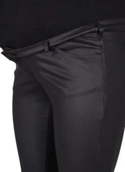 Zizzi Coated Pregnancy Pants -Chic Soldes M20125H 0199 Details1