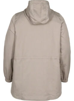Zizzi Anorak With Hood And Pocket -Chic Soldes M52606F 2266 Back