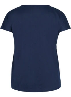 Zizzi Cotton Mix T-shirt -Chic Soldes M57148A 1494 Back