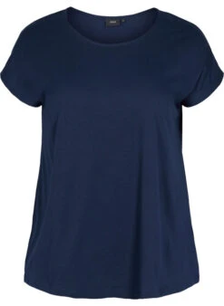 Zizzi Cotton Mix T-shirt -Chic Soldes M57148A 1494 Front