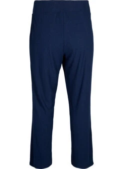 Zizzi Comfortable Pants With Striped Texture -Chic Soldes M57703B 1496 Back