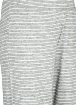 Zizzi Loose Trousers With Stripes -Chic Soldes M57704B 1801 Details1