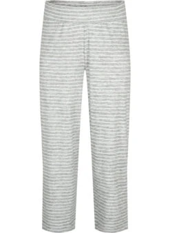 Zizzi Loose Trousers With Stripes -Chic Soldes M57704B 1801 Front