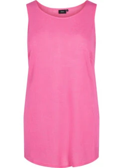 Zizzi Top With Structure And Round Neckline -Chic Soldes M57811G 2219 Front