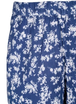 Zizzi Floral Cotton Night Shorts -Chic Soldes M57917E 1465 Details1